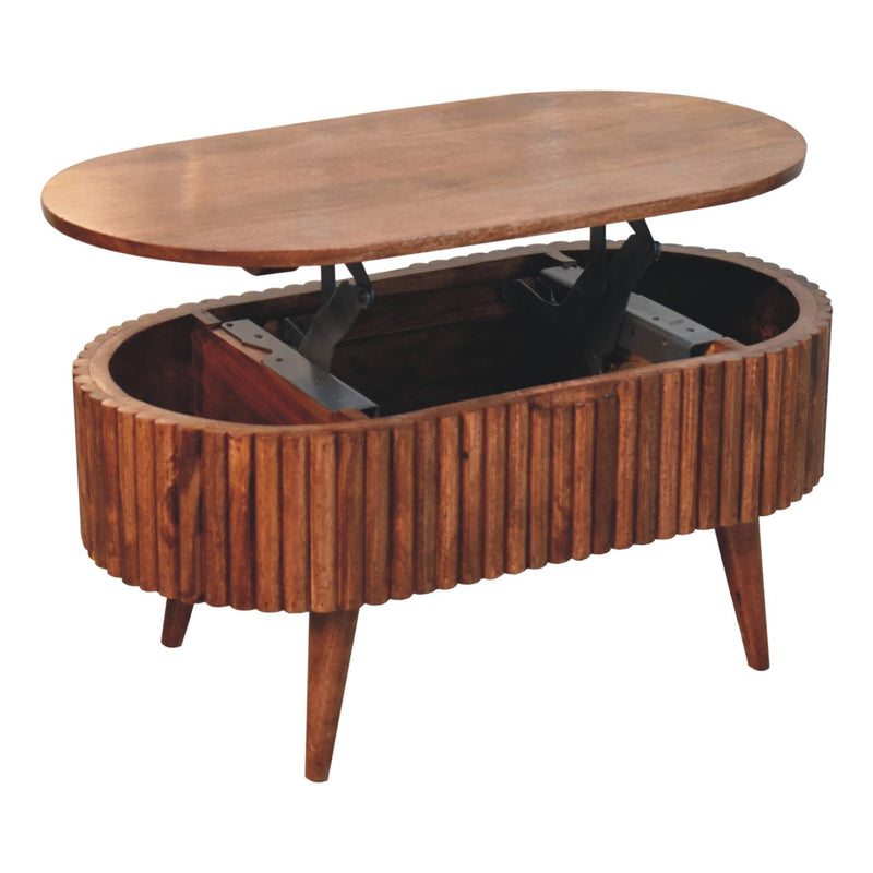 Honey Caramel Mokka Coffee Table Artisan