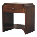 California Walnut Newton Bedside Nightstand Artisan