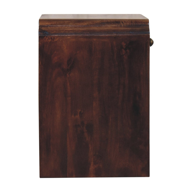 California Walnut Newton Bedside Nightstand Artisan