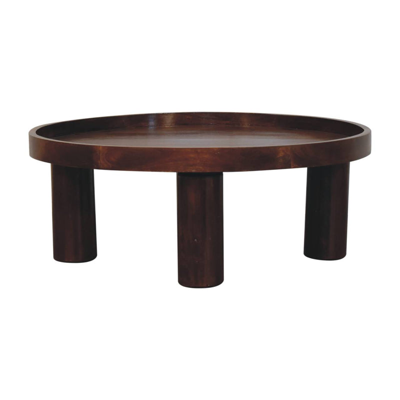 Crescent Chestnut Coffee Table Artisan