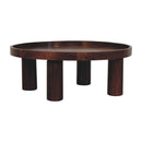 Crescent Chestnut Coffee Table Artisan