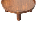 Crescent Chestnut Coffee Table Artisan