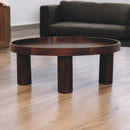 Crescent Chestnut Coffee Table Artisan