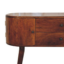 Grove Chestnut Console Table Artisan