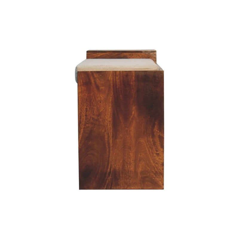 Retreat Chestnut Shoe Bench Artisan