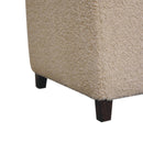 Bliss Cream Boucle Ottoman Artisan