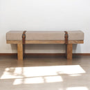 Belmont Cream Boucle Bench Artisan