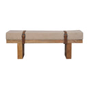 Belmont Cream Boucle Bench Artisan