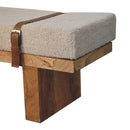 Belmont Cream Boucle Bench Artisan