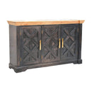 Regal Ash Black Rustic Sideboard Artisan