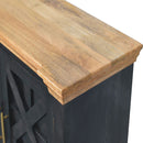 Regal Ash Black Rustic Sideboard Artisan