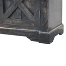Regal Ash Black Rustic Sideboard Artisan