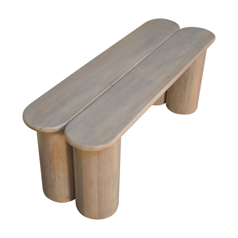 Twin Plank Bench Artisan