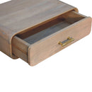 Sonoma T-bar Wall Mounted Bedside Nightstand Artisan