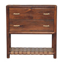 Regency Woven 2-Drawer Nightstand Artisan