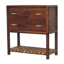 Regency Woven 2-Drawer Nightstand Artisan