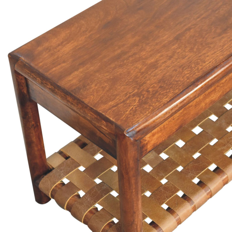Regency Woven Bench Artisan