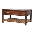 Regency Woven Console Table with 4 drawers Artisan