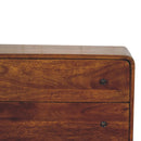 Curved Nordic Charm Cabinet Artisan