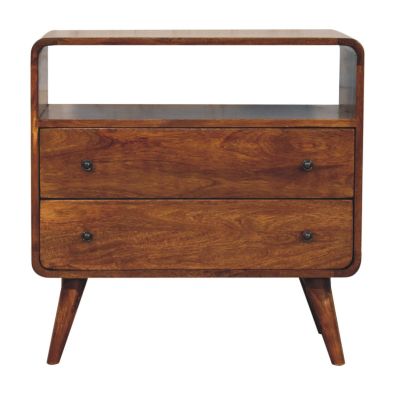 Curved Nordic Charm Chest Artisan