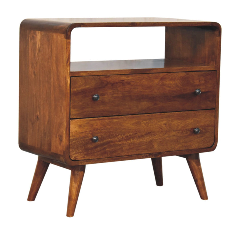 Curved Nordic Charm Chest Artisan