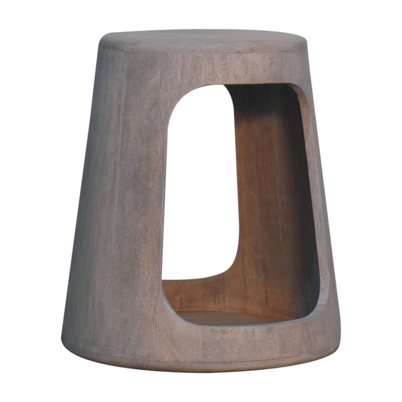 Acid Wash Open Side Table Artisan