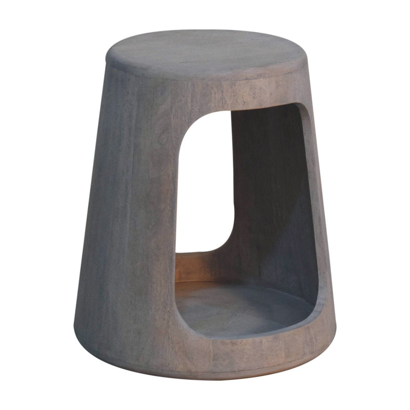 Acid Wash Open Side Table Artisan