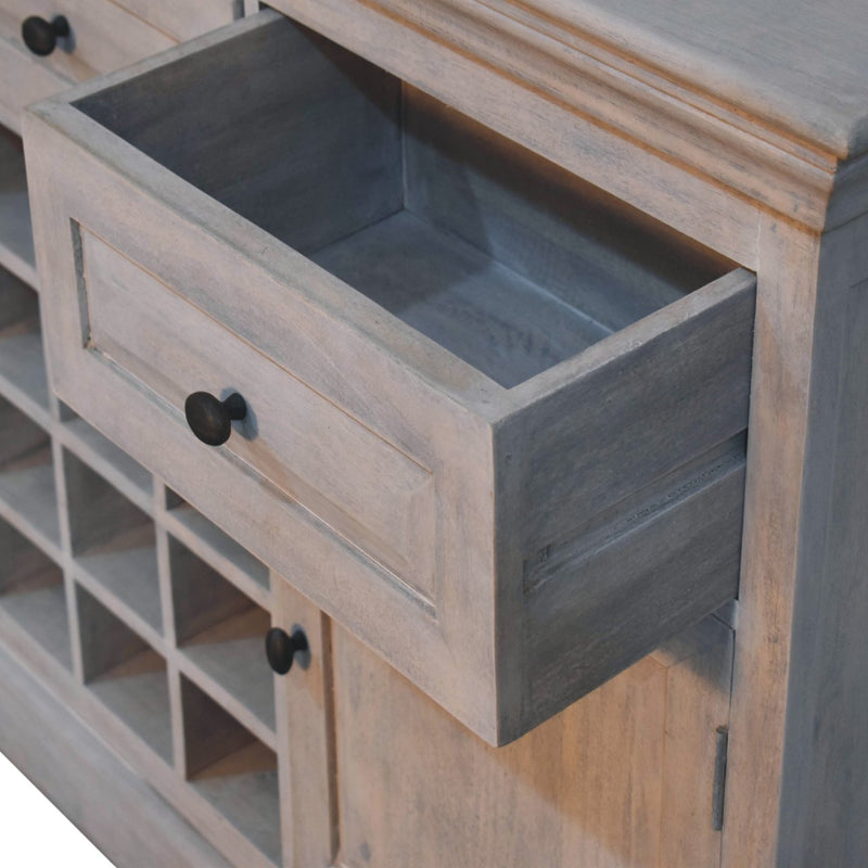 Acid Wash Wine Storage Unit Artisan