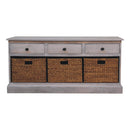 Acid Wash Basket Storage Cabinet Artisan
