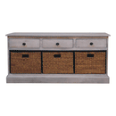 Acid Wash Basket Storage Cabinet Artisan