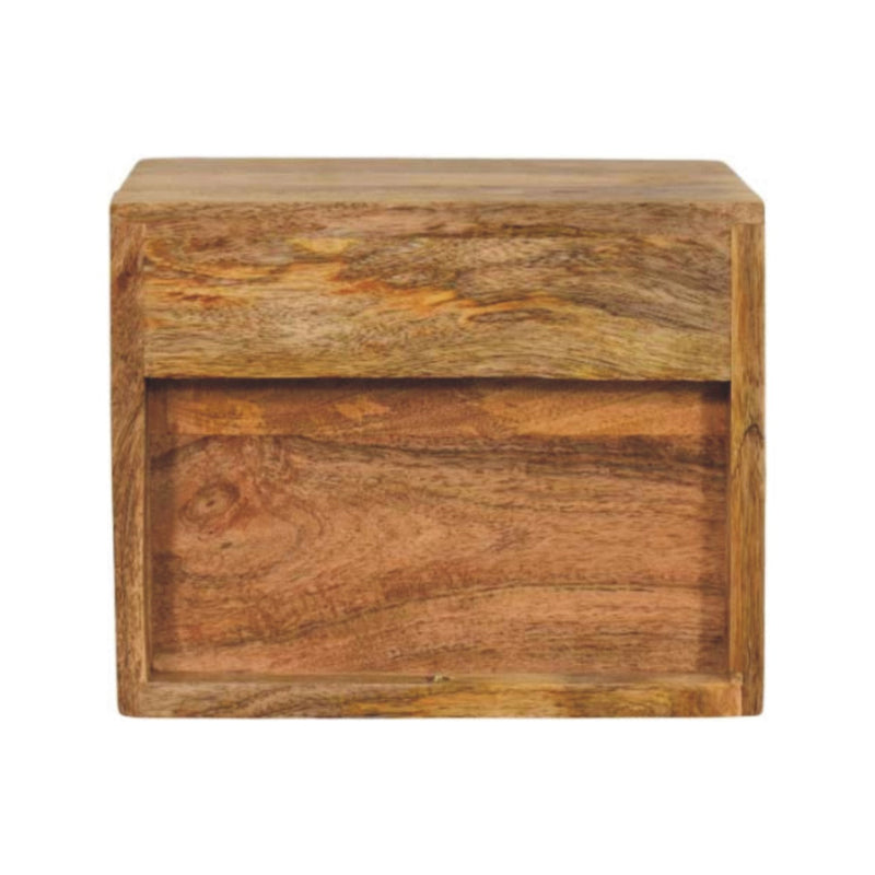 Solis 1-Drawer Oak-ish Wall Mounted Nightstand Artisan