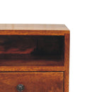 Solis 1-Drawer Chestnut Wall Mounted Nightstand Artisan