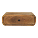 Avora Wall-Mounted Oak-ish 1 Drawer Nightstand Artisan