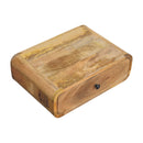 Avora Wall-Mounted Oak-ish 1 Drawer Nightstand Artisan