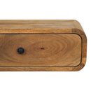 Avora Wall-Mounted Oak-ish 1 Drawer Nightstand Artisan