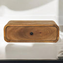 Avora Wall-Mounted Oak-ish 1 Drawer Nightstand Artisan