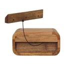 Avora Mini Wall-Mounted Oak-ish 1 Drawer Nightstand Artisan