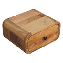 Avora Mini Wall-Mounted Oak-ish 1 Drawer Nightstand Artisan