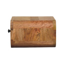 Avora Mini Wall-Mounted Oak-ish 1 Drawer Nightstand Artisan