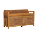 Oxford Oak-ish 2 Drawer Storage Bench Artisan