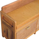Oxford Oak-ish 2 Drawer Storage Bench Artisan