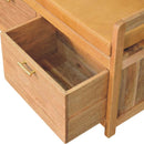 Oxford Oak-ish 2 Drawer Storage Bench Artisan