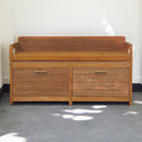 Oxford Oak-ish 2 Drawer Storage Bench Artisan