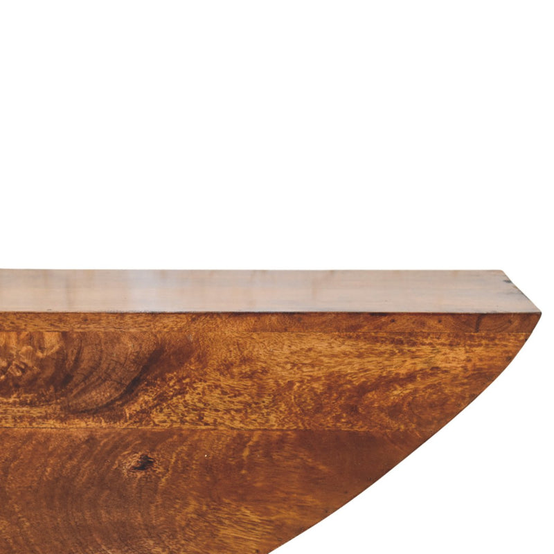 Crescent Floating Wall Shelf Artisan