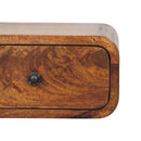 Avora Mini Wall-Mounted Chestnut 1 Drawer Nightstand Artisan