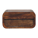 Avora Mini Wall-Mounted Chestnut 1 Drawer Nightstand Artisan