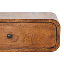 Avora Wall-Mounted Chestnut 1 Drawer Nightstand Artisan