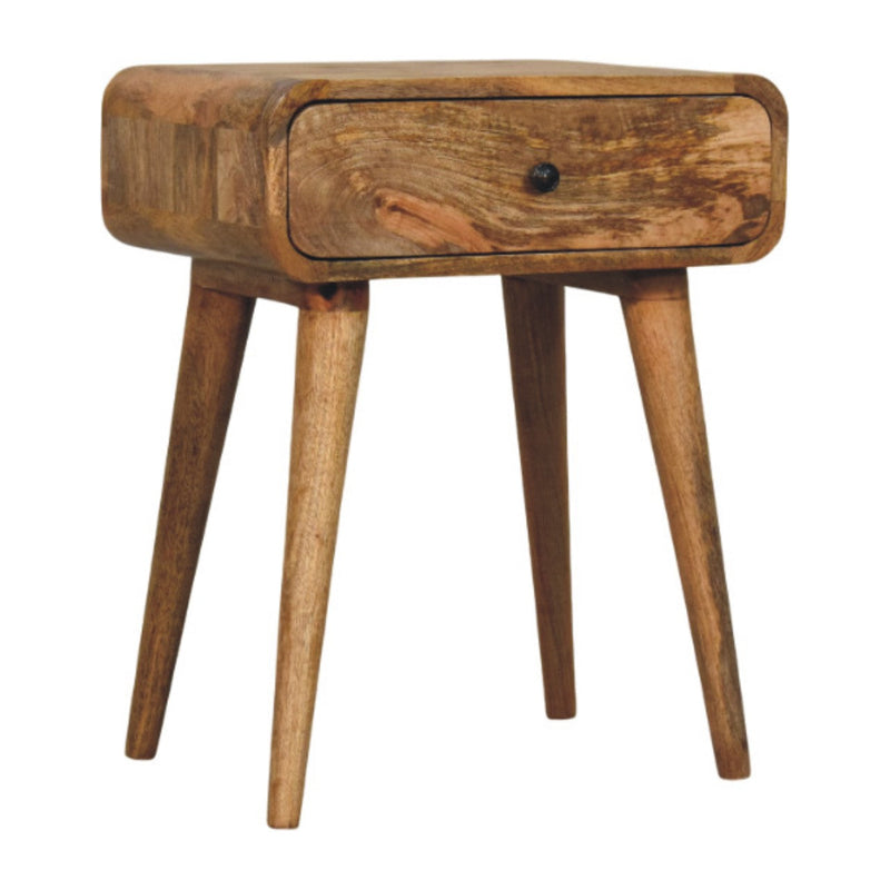 Avora Oak-ish Nightstand with 1 drawer Artisan