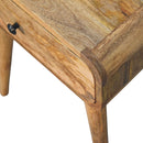 Avora Oak-ish Nightstand with 1 drawer Artisan