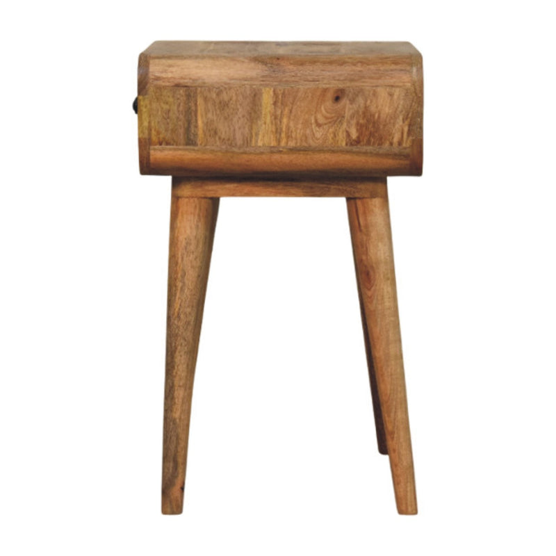 Avora Oak-ish Nightstand with 1 drawer Artisan